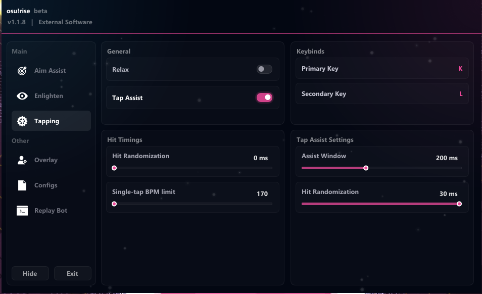osu! Cheat List: Arc, osu!rx, OSU!RISE, Aeris, freedom | fishy.moe